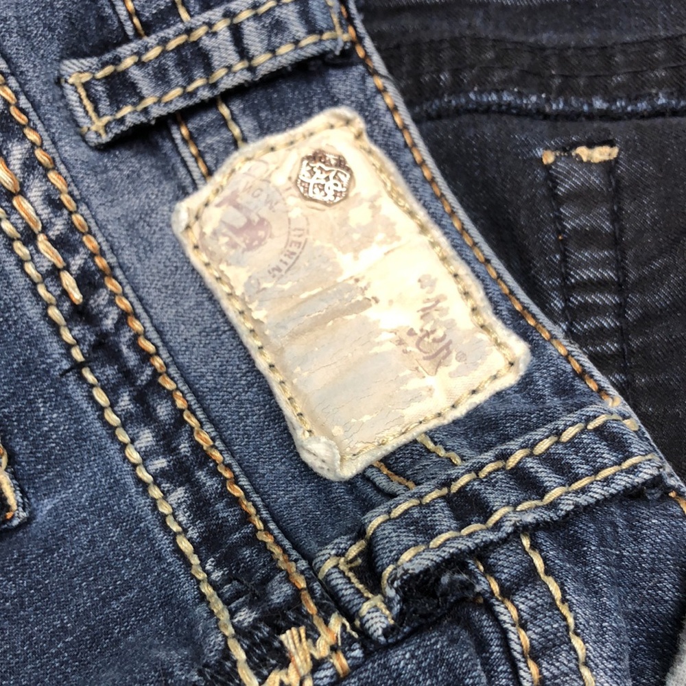 VINTAGE SILVER SUKI SKINNY JEANS SZ18x31 ⭐️ - Picture 8 of 12